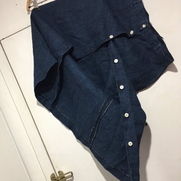 VINTAGE SUNG SPORT SAKS FIFTH AVENUE LINEN SKIRTS SIZE 14 - Picture 2 of 12